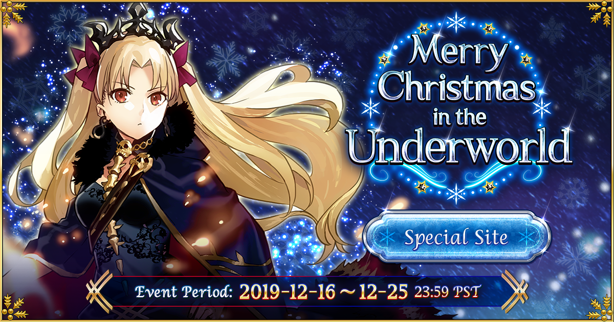Merry Christmas in the Underworld Fate/Grand Order Official USA Website