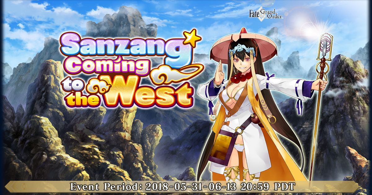 In The Novel What's Sanzang Mount Sanzang Coming to the West | Fate/Grand Order Official USA Website