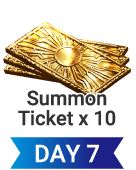 DAY7 Summon Ticket x 10