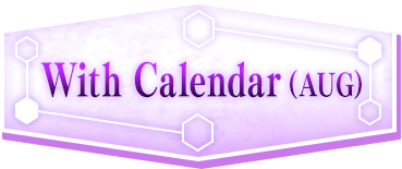 With Calendar (AUG)