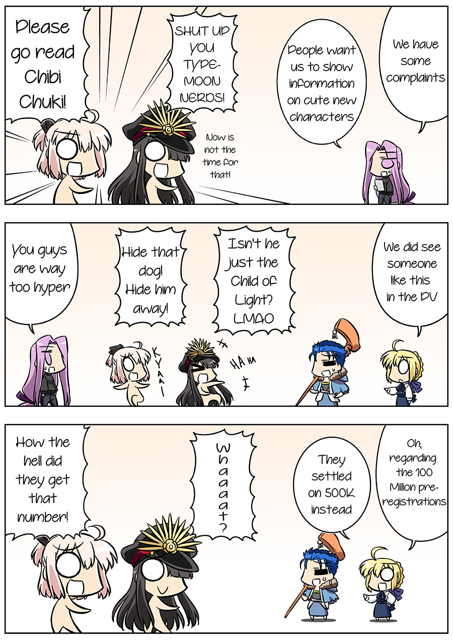 Fate/GUDAGUDA Order Chapter4