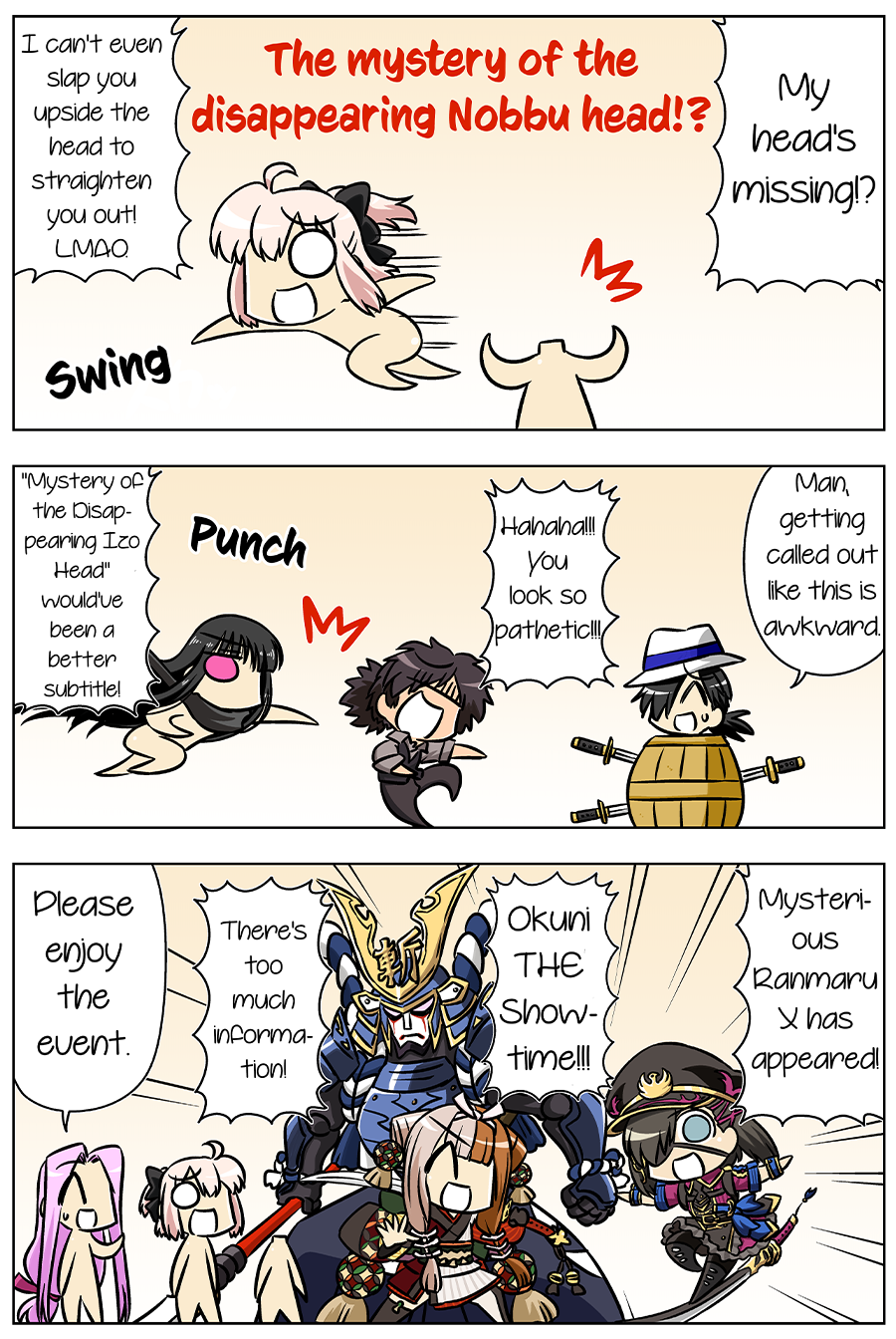 Fate/GUDAGUDA Order GUDAGUDA Ryouma's Narrow Escape! Part 1