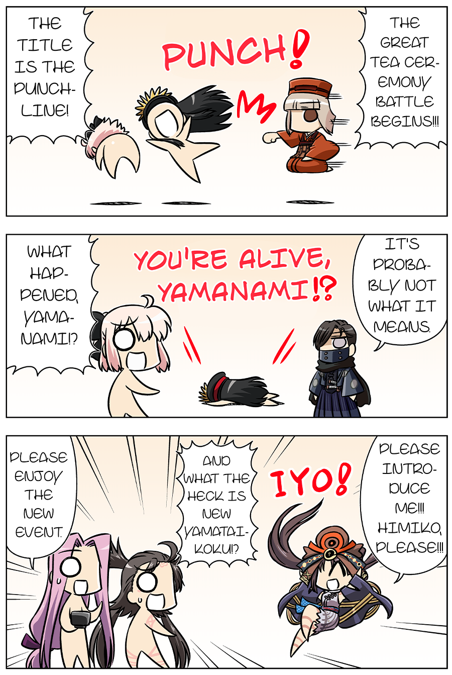 Fate/GUDAGUDA Order THE Great Tea Ceremony Battle Part 1