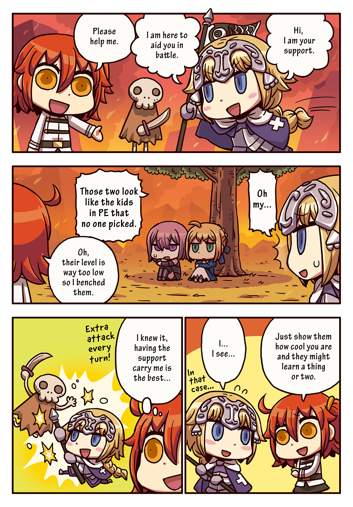 Servants  Battle of Fates