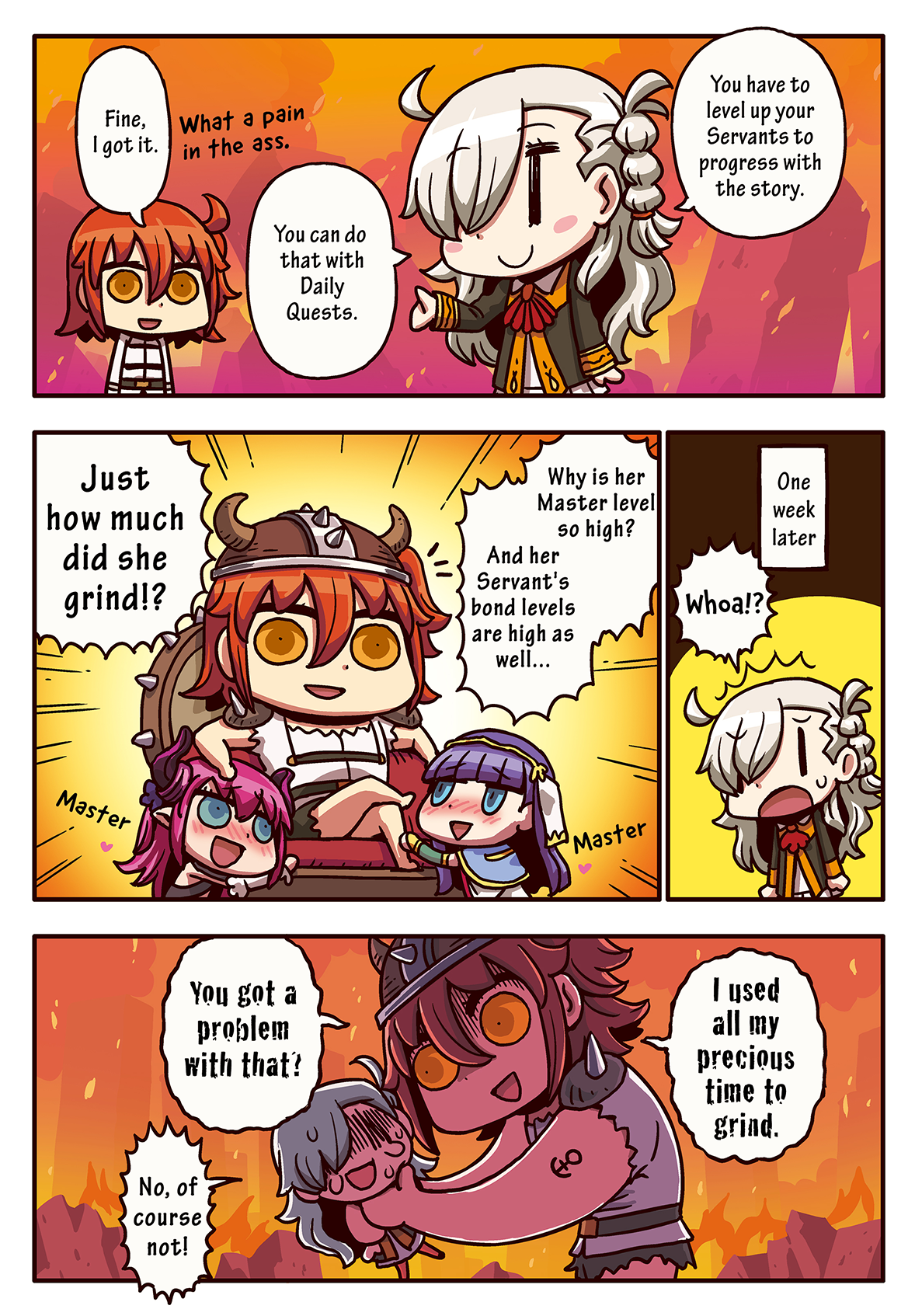 Episode 12 Utilizing Your Daily Quests Learning With Manga Fate Grand Order