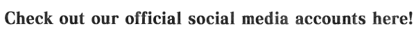 公式アカウントもチェック！登録はこちら