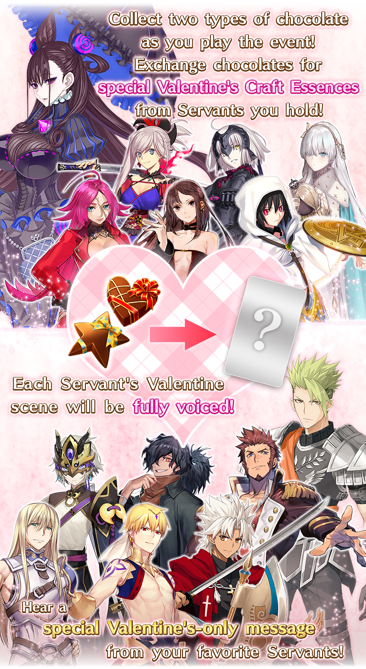 Featured image of post Fgo Valentine 2021 Masters have the opportunity to receive chocolates and gifts