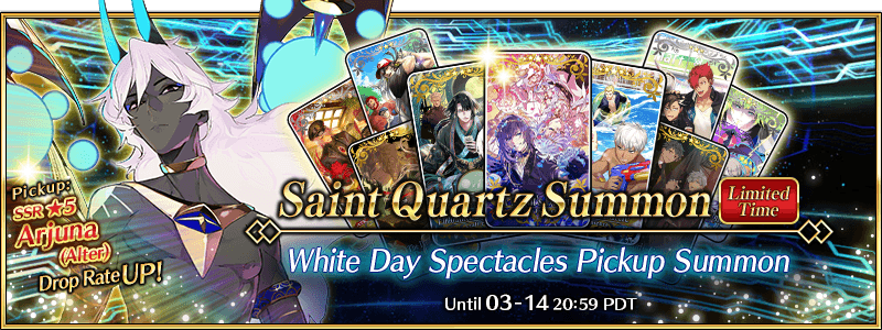 WHITE DAY SPECTACLES Pickup Summon